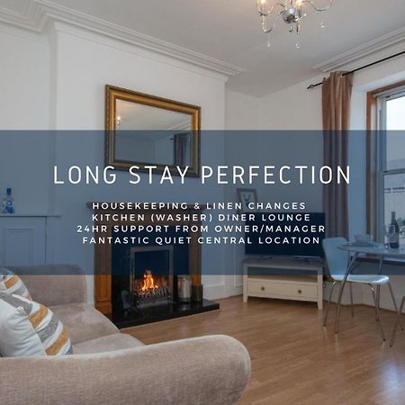אברדין Dwellcome Home Ltd 1 Bed Apt, Half Mile To Union Street Yet Quiet, Free Parking, Fast Wifi, Ideal For Long Term Contractor, Etc Stays, Fully Equipped Kitchen, Regular Housekeeping Option - See Our Site For Assurance מראה חיצוני תמונה